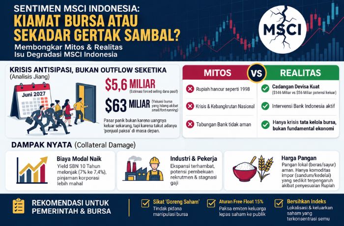 Kiamat Bursa atau Sekadar Gertak Sambal? Membongkar Mitos dan Realitas Pemecatan Indonesia dari MSCI